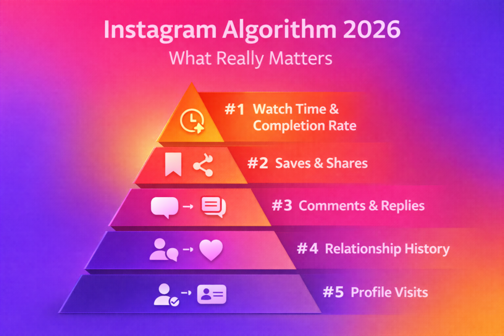 Instagram algorithm signals 2026 - how to grow Instagram followers in 2026