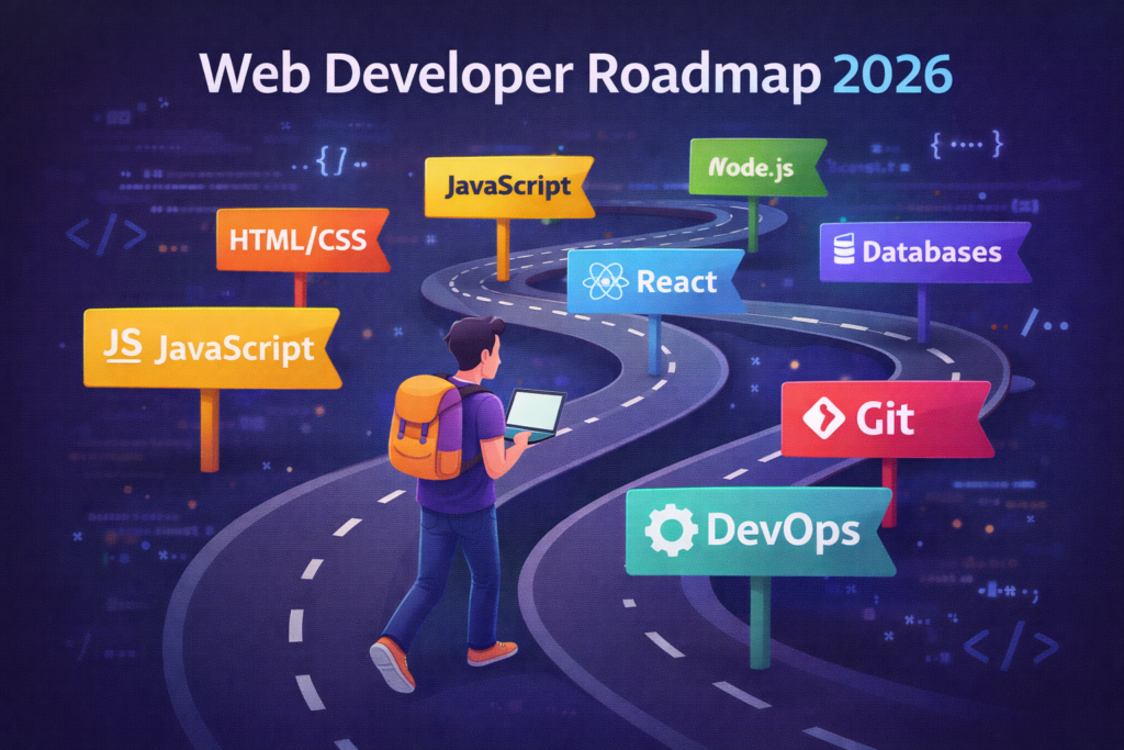 web developer roadmap 2026