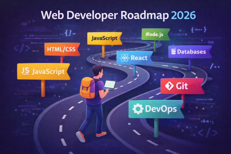 web developer roadmap 2026