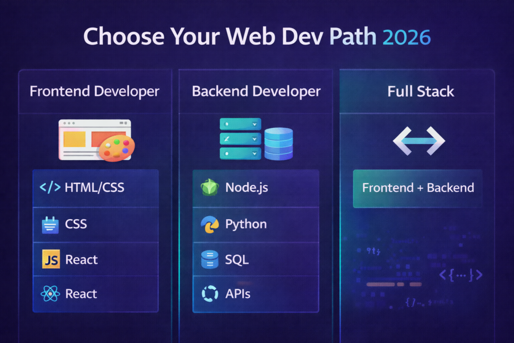 web developer roadmap