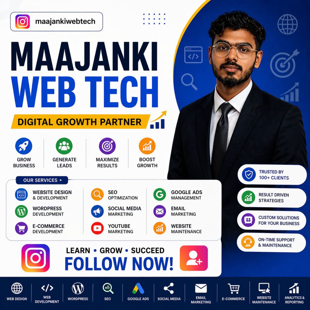 Maajanki Web Tech Digital Growth