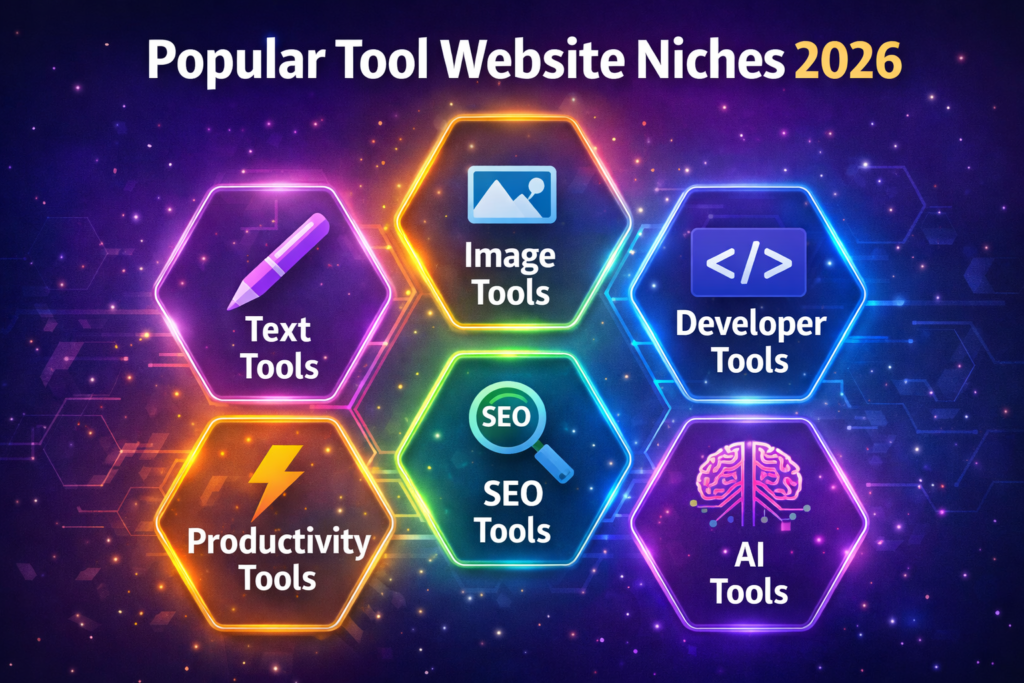 how to create a tool website - popular tool website categories and niches 2026