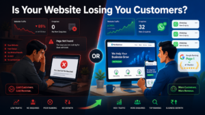 business website losing customers - 10 signs and fixes - MaaJanki Web Tech