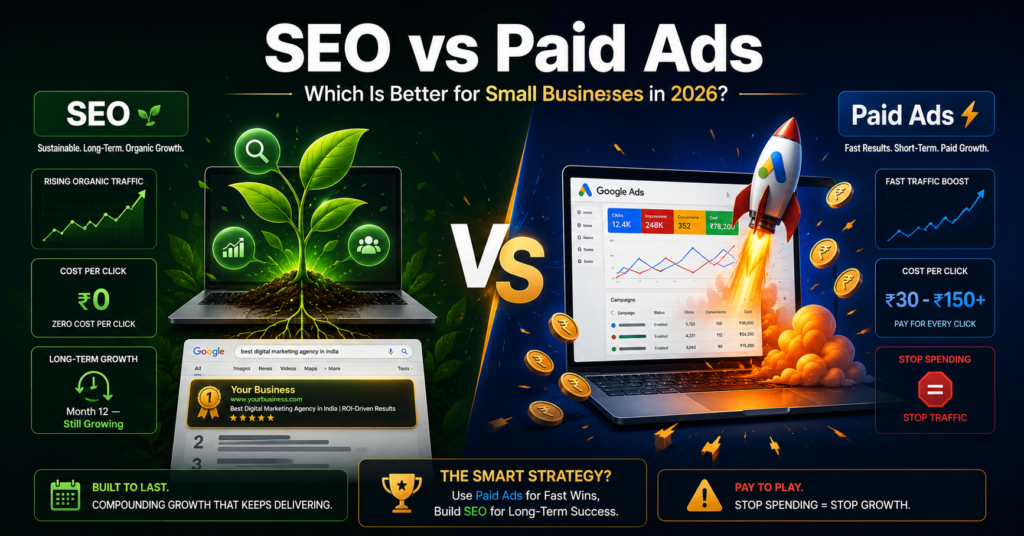 SEO vs Paid Ads