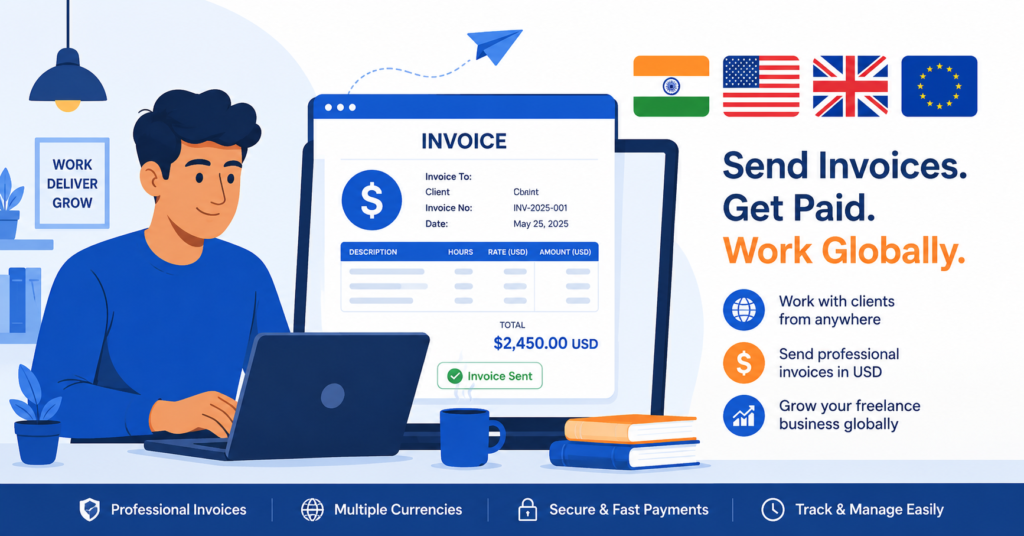 How to Invoice International Clients from India
